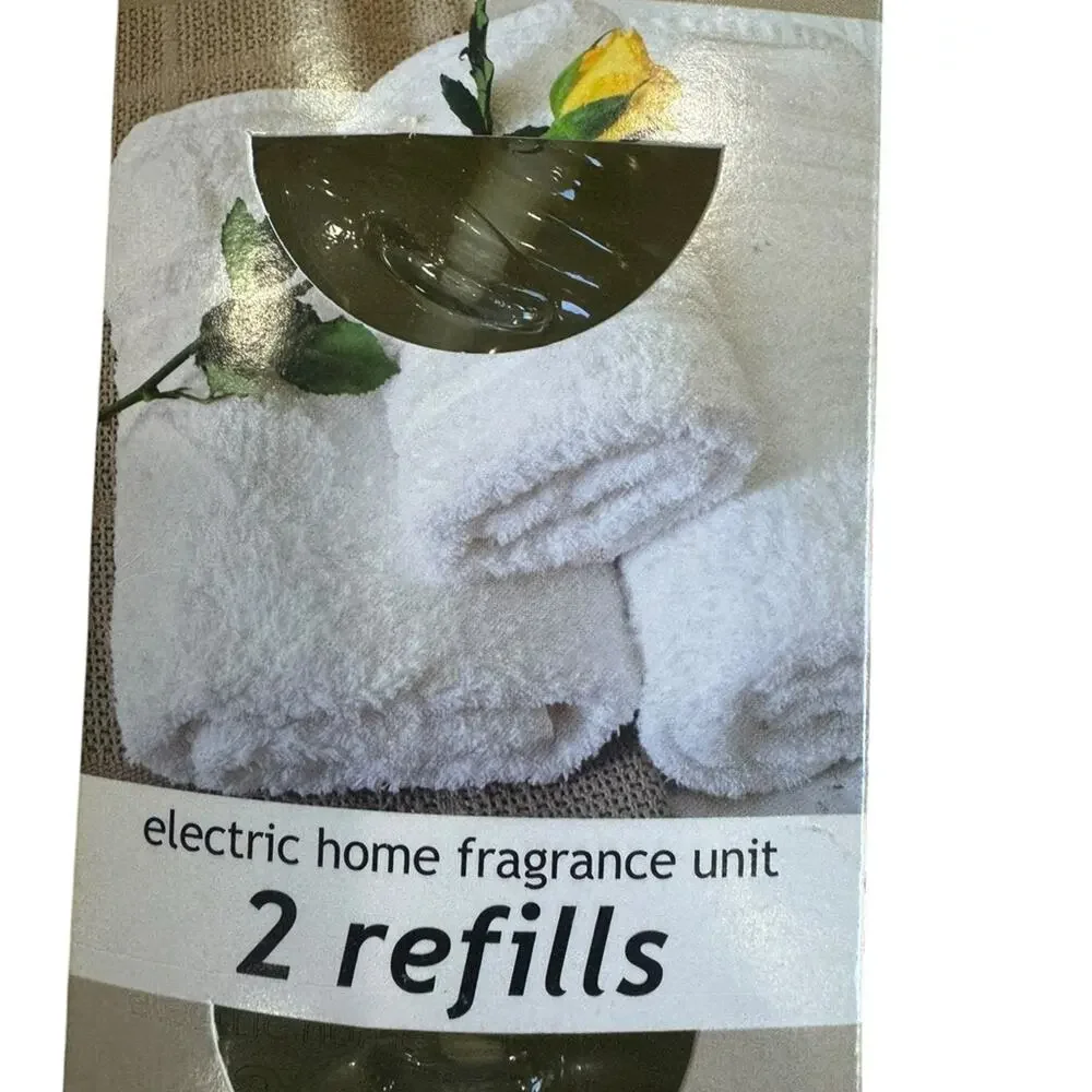 NEW Yankee Candle simply home ScentPlug Refills - soft Cotton - Set of 6 - NIB